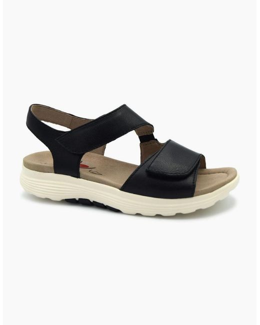 Gabor Black Rolling Soft Trickle 86.815 Ladies Sandal