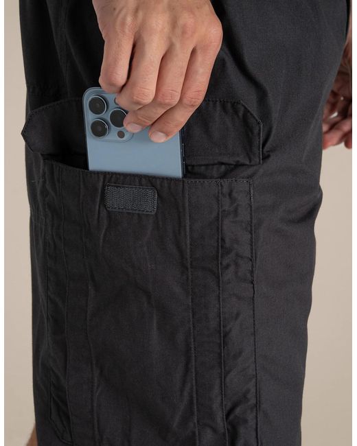 Craghoppers Gray Kiwi Long Shorts for men