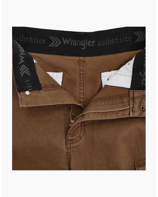 Wrangler Gray Cargo Shorts Relax Fit for men