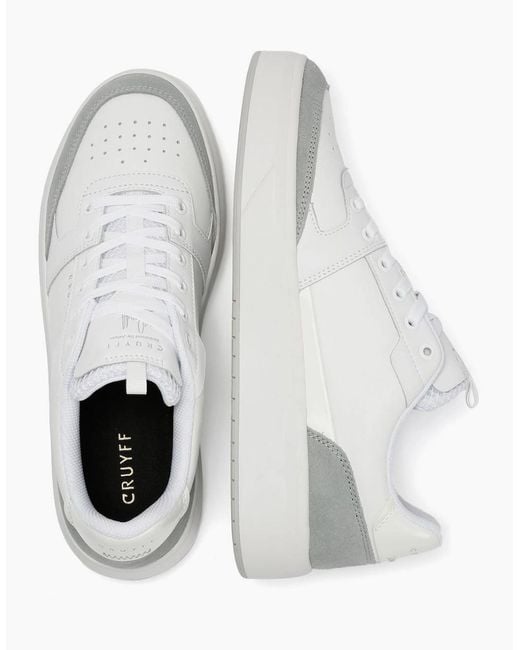 Cruyff White Endorsed Pro Trainers for men