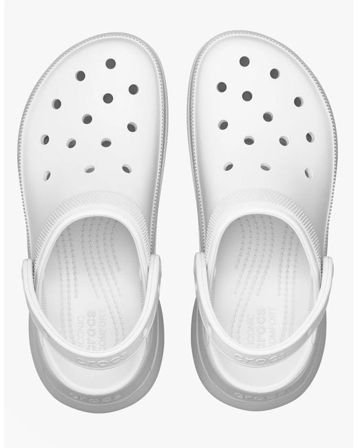 CROCSTM White 206302-100 Classic Bae Clogs