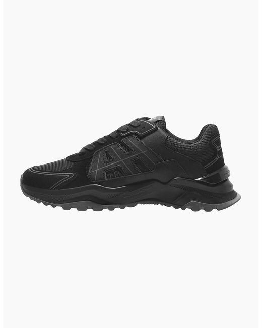 Android Homme Black Ah One Runner Sneaker for men
