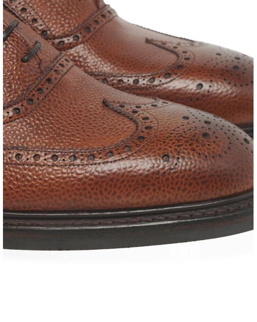 Cheaney Brown Hythe Formal Lace Up Shoes for men
