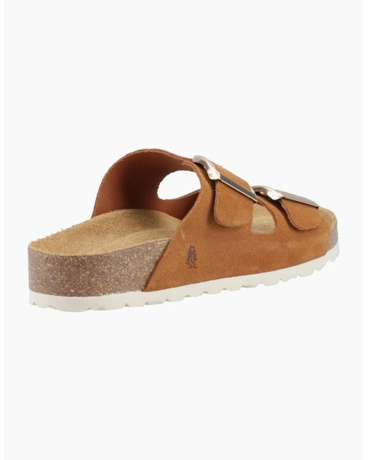 Hush Puppies Brown Brixley Mules