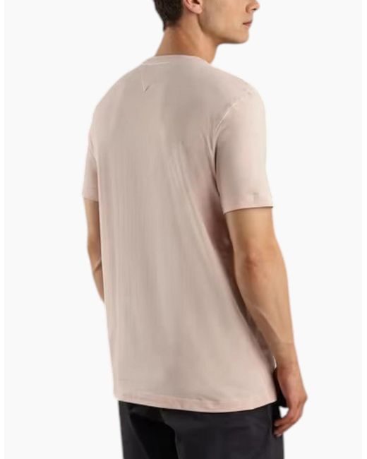 Tommy Hilfiger Natural T Shirts Signature Tonal Flag Logo Summer Cotton Tino Tee for men