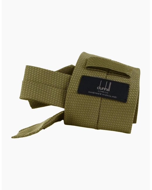 Dunhill Green Tie for men