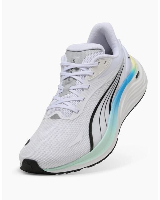 PUMA Gray Electrify Nitro 4 Running Shoes for men