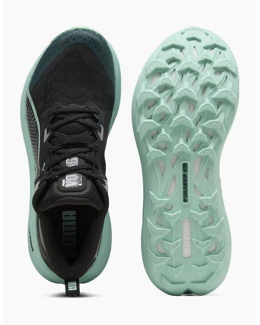 PUMA Green Voyage Nitro Running Shoes for men