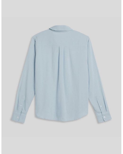 Levi's Blue Levi's Collared Neck Long Sleeve Regular Fit Shirt