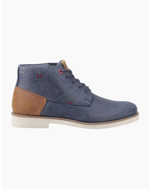 Pod Blue Aries Chukka Boots for men