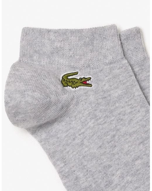 Lacoste Blue 3-Pack Trainers Socks for men