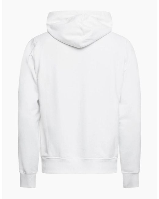 DIESEL White S Ginn Hood Over The Head Hoodie for men