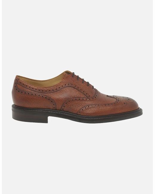 Cheaney Brown Hythe Formal Lace Up Shoes for men
