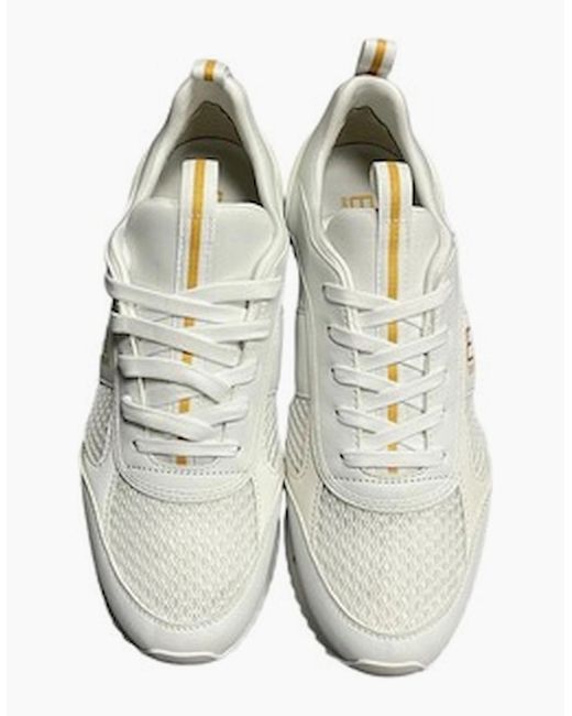 EA7 White Laces Trainer