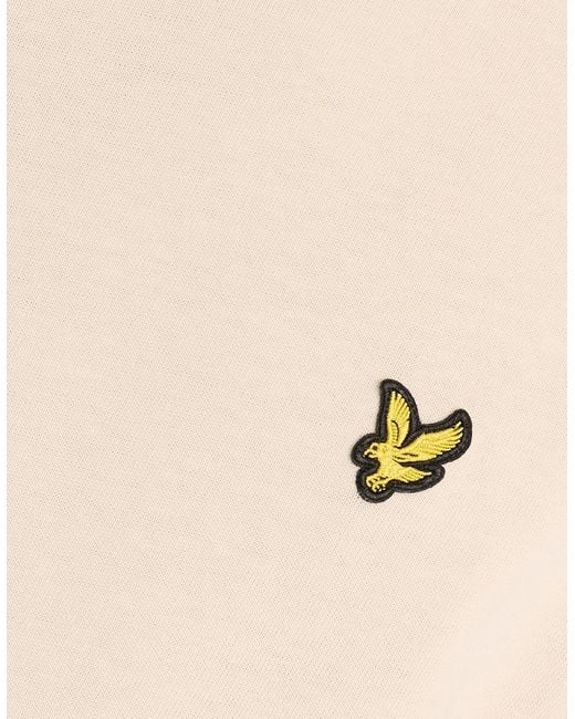 Lyle & Scott Natural Heavyweight Cotton T-Shirt for men
