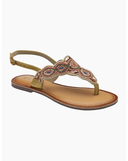 Ravel Brown Batlow Toe Post Sandals