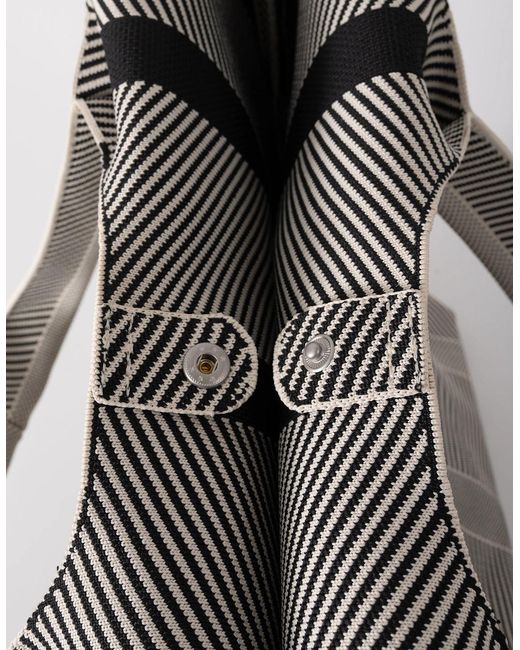 Ilse Jacobsen Gray Knitty Knitted Bag