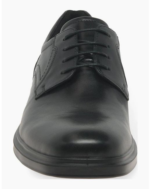 Ecco Black Helsinki 2 Plain Formal Shoes for men
