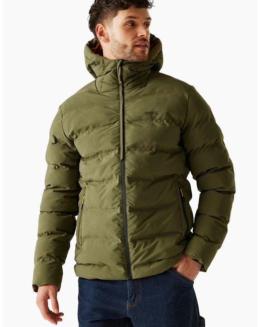 Regatta Green Altoro Thermal Waterproof Jacket for men