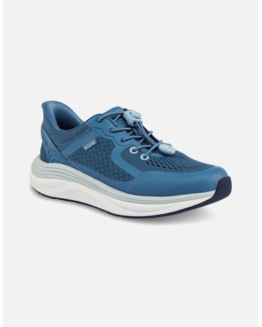 KIZIK Blue London Slip On Trainers