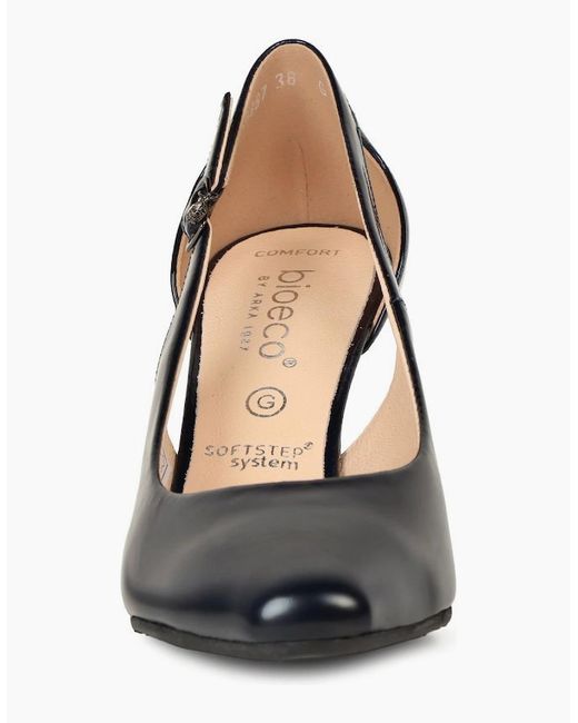 Bioeco Blue Portia Open Court Shoes