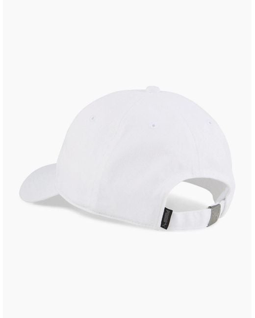 PUMA White Premium Ess Classic Bb Cap Baseball Adults for men
