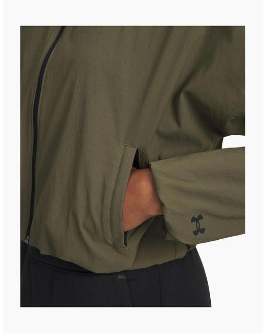 Under Armour Green Unstoppable Woven Jacket