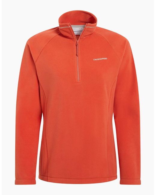 Craghoppers Red Ladies Miska Vi Half Zip Fleece