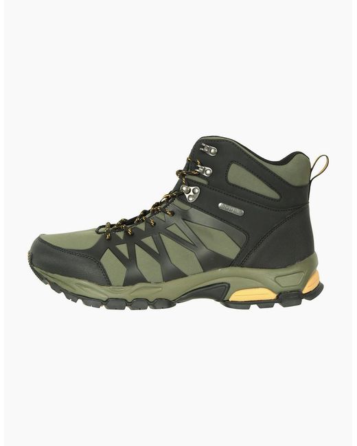 Mountain Warehouse Green Trekker Ii Softshell Hiking Boots for men