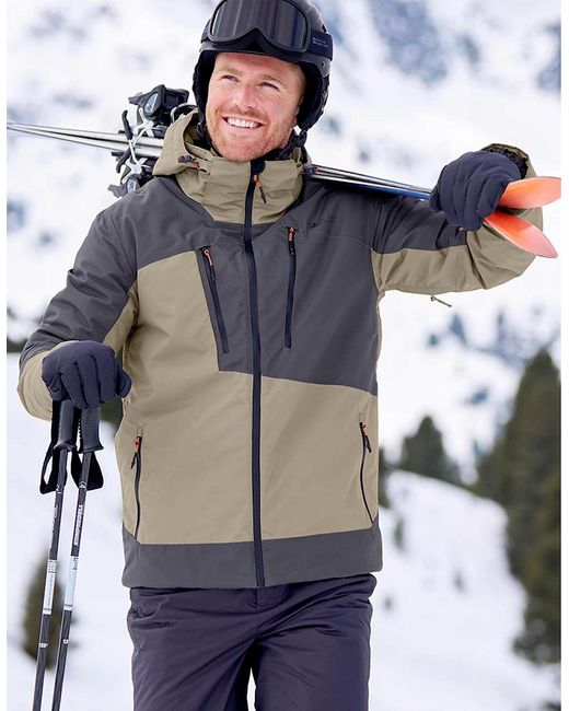 Mountain Warehouse Blue Supernova Waterproof Ski Jacket for men
