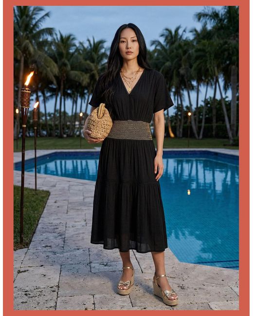 Nooki Design Black Fallon Dress