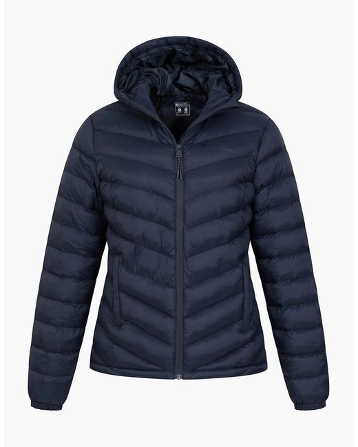Mountain Warehouse Blue Ladies Seasons Padded Jacket