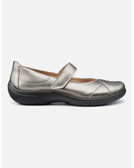 Hotter Metallic Hope Mary Jane Shoes