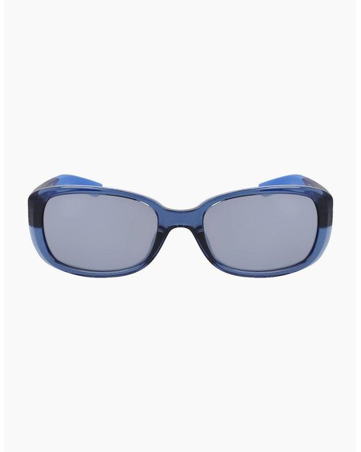 Nike Blue Breeze Oval Sunglasses for men