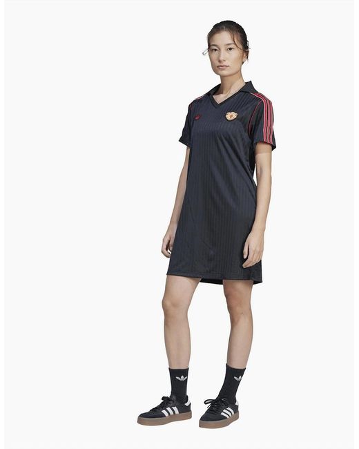 Adidas Black Mufc Icon Dress