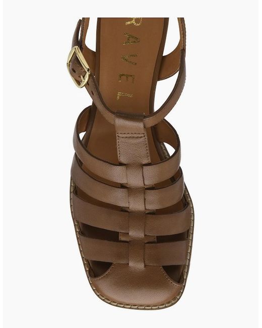Ravel Brown Laxton Heeled Sandals