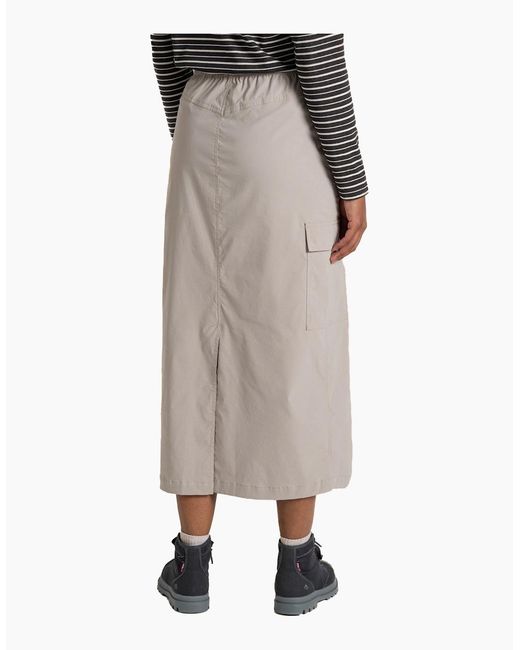 Craghoppers Gray Ladies Pro Nosilife Midi Skirt