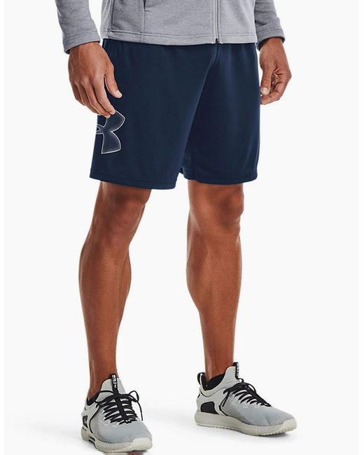 Under Armour Blue Tech Shorts for men