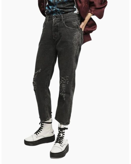 DIESEL Black Aryel 085Aj Denim Jeans Casual Pant