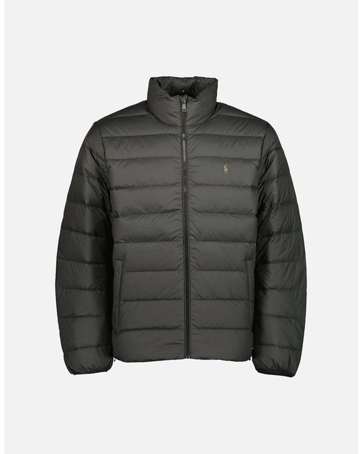 Ralph Lauren Gray Colden Packable Down Jacket for men