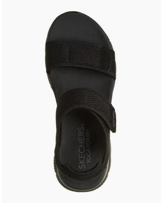 Skechers Black Summits Sandals