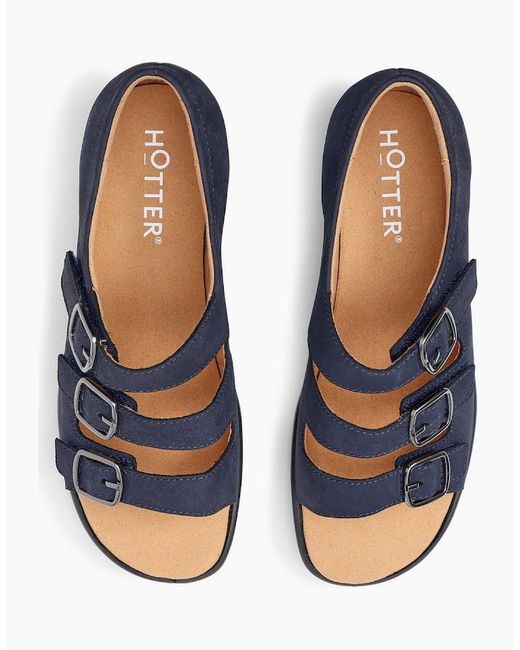 Hotter Blue Bermuda Sandals