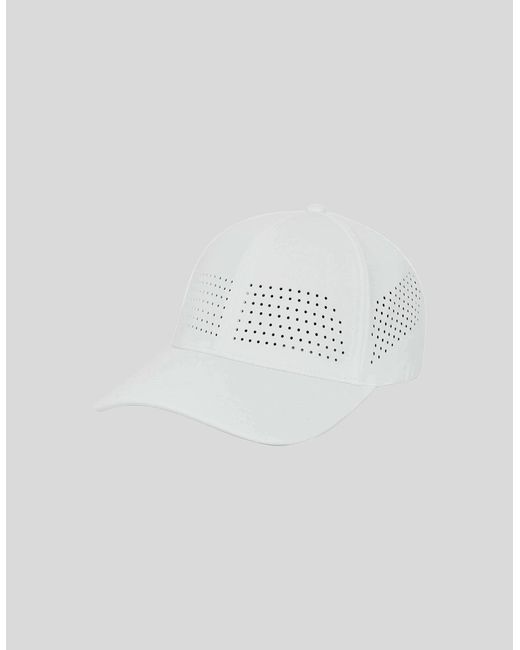 Lyle & Scott White Ventilated Performance Cap for men