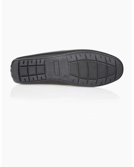Silver Street London Black Austin Loafers for men