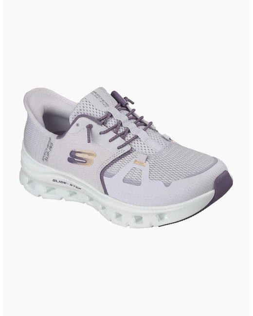 Skechers Gray Glide-Step Pro Polyester Trainers