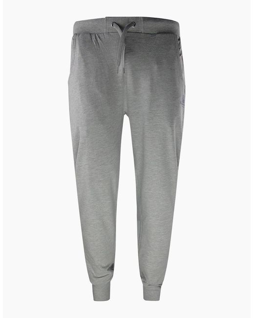 Aquascutum Gray Small Iconic Crest Crew Neck Tracksuit Set