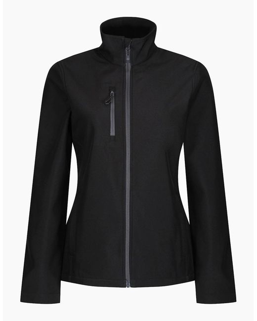 Regatta Black Professional /Ladies Recycled Full Zip Fleece