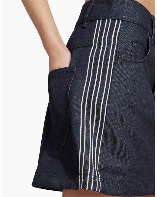 Adidas Originals Blue Denim Skirt