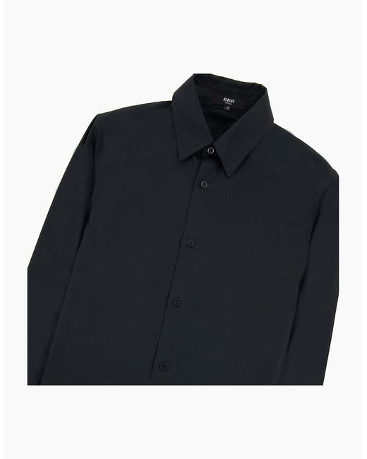Versus  Blue Versace Versus Logo L/S Shirt for men