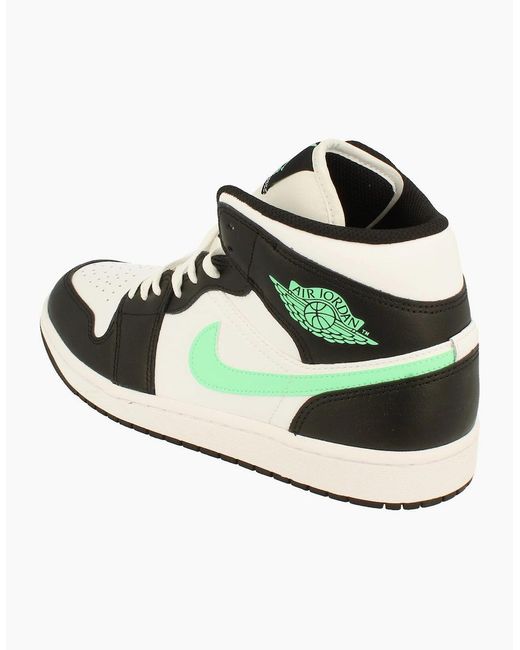 Nike White Air Jordan 1 Mid Trainers Dq8426 103 for men